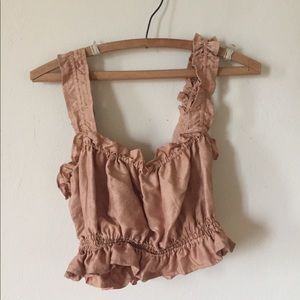 Peoples product silk tank